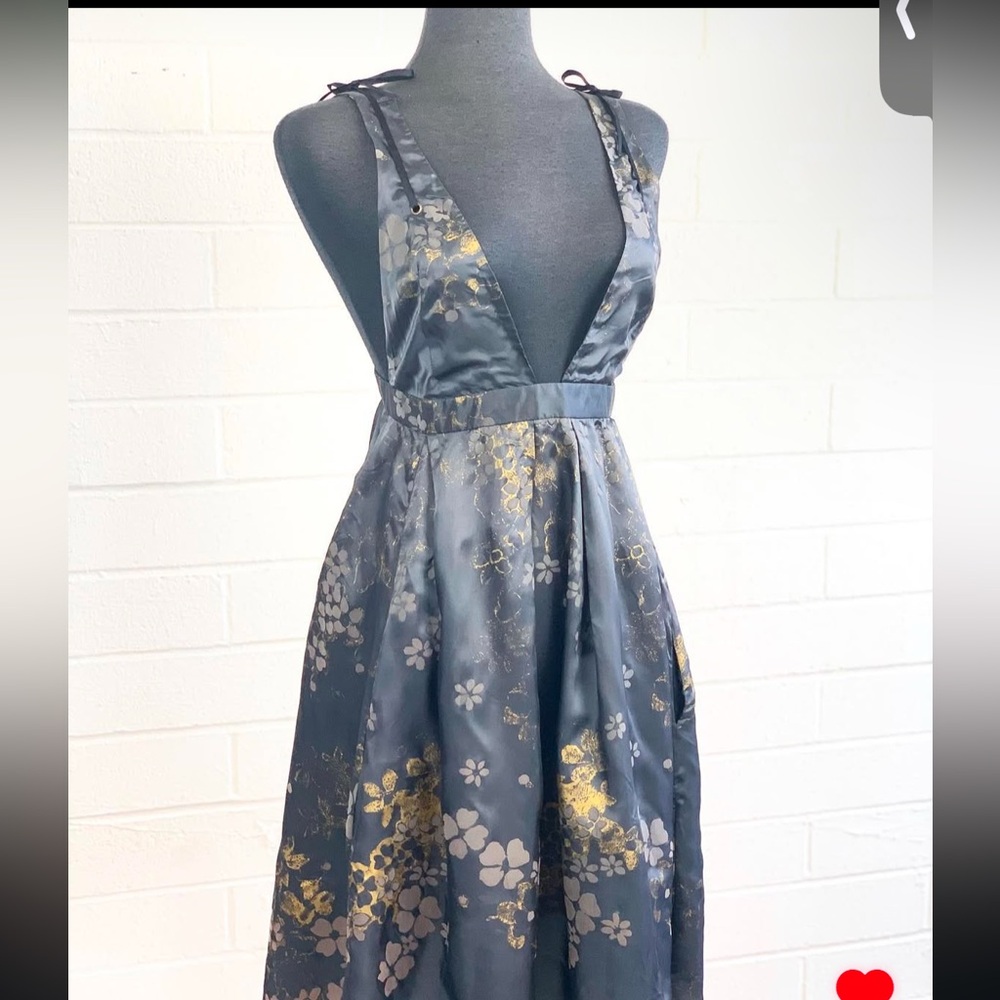 SAMANTHA TREACY SILK DRESS